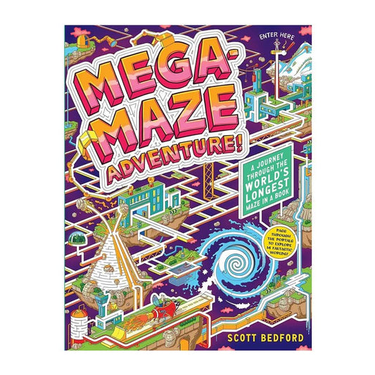 Mega - Maze Adventure! Hardcover - ANB Baby