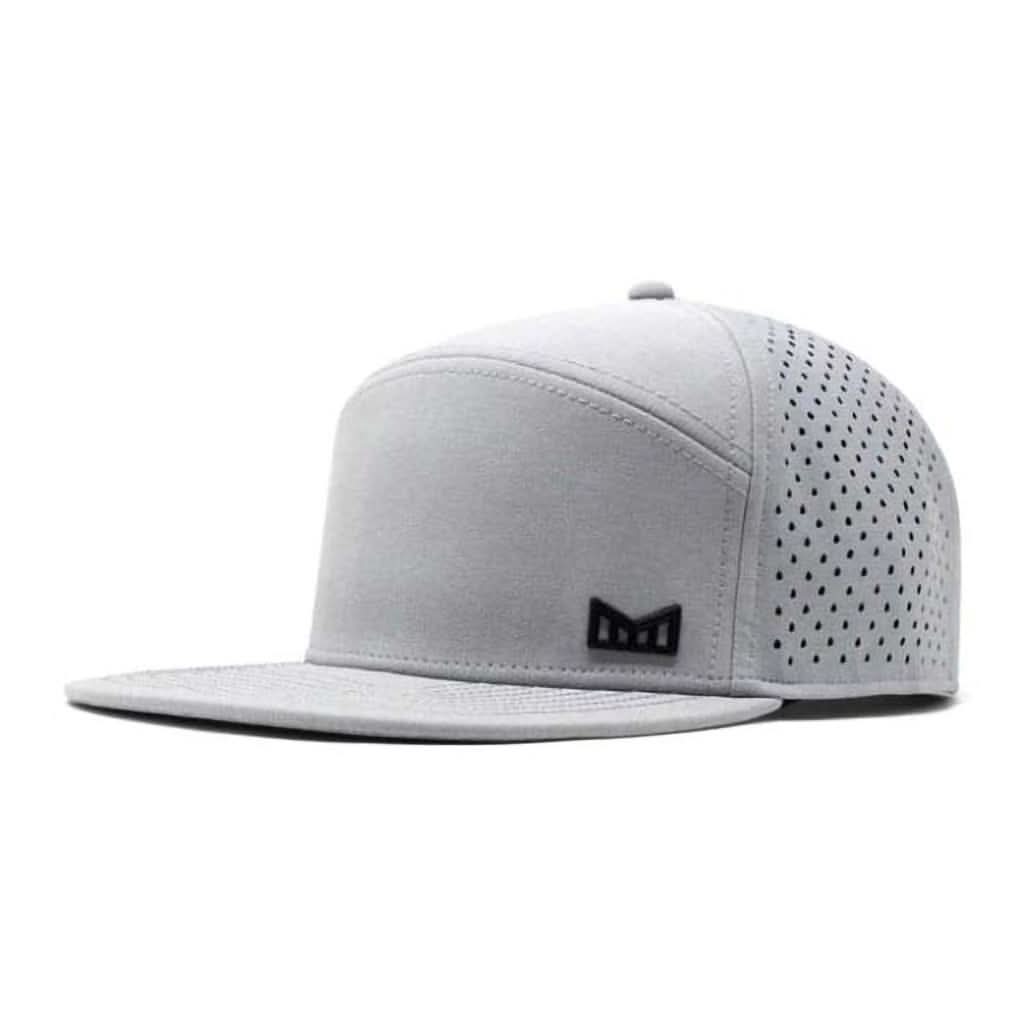 Melin Trenches Icon Hydro Performance Snapback Hat, Medium Large-Gifts-Melin-Heather Grey-ANB Baby Store