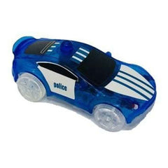 MINDSCOPE Neon Glow Twister Tubes Micro Series Police Car, ANB BABY
