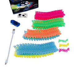 MINDSCOPE Neon Glow Twister Tubes Micro Series Police Car, ANB BABY