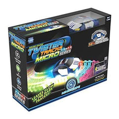 MINDSCOPE Neon Glow Twister Tubes Micro Series Police Car, ANB BABY