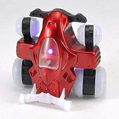 MINDSCOPE Red Hoverquad Mini Radio Control Stunt Action Light Up LED, ANB BABY