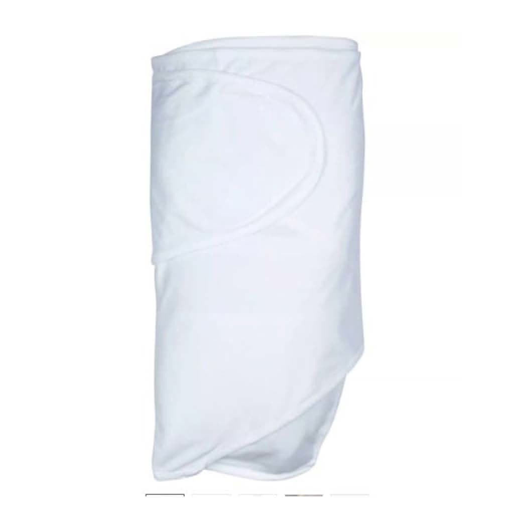 Miracle Blanket Baby Wrap Solid Swaddle - White-Swaddle & Sleeping Bags-Miracle Blanket-ANB Baby Store