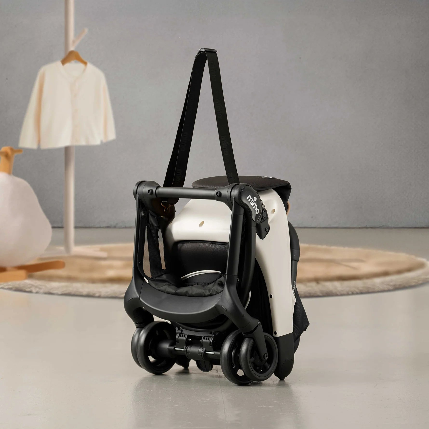 Mima Miro Lightweight Stroller-Lightweight Strollers-mima-White-ANB Baby Store