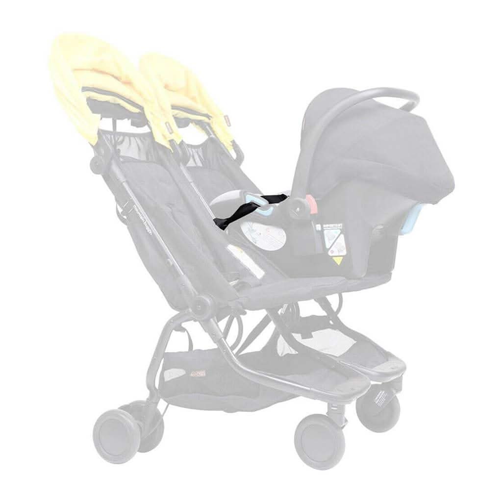 Mountain Buggy Nano Buggy Reversible Poussette Double Jumeaux Bébé