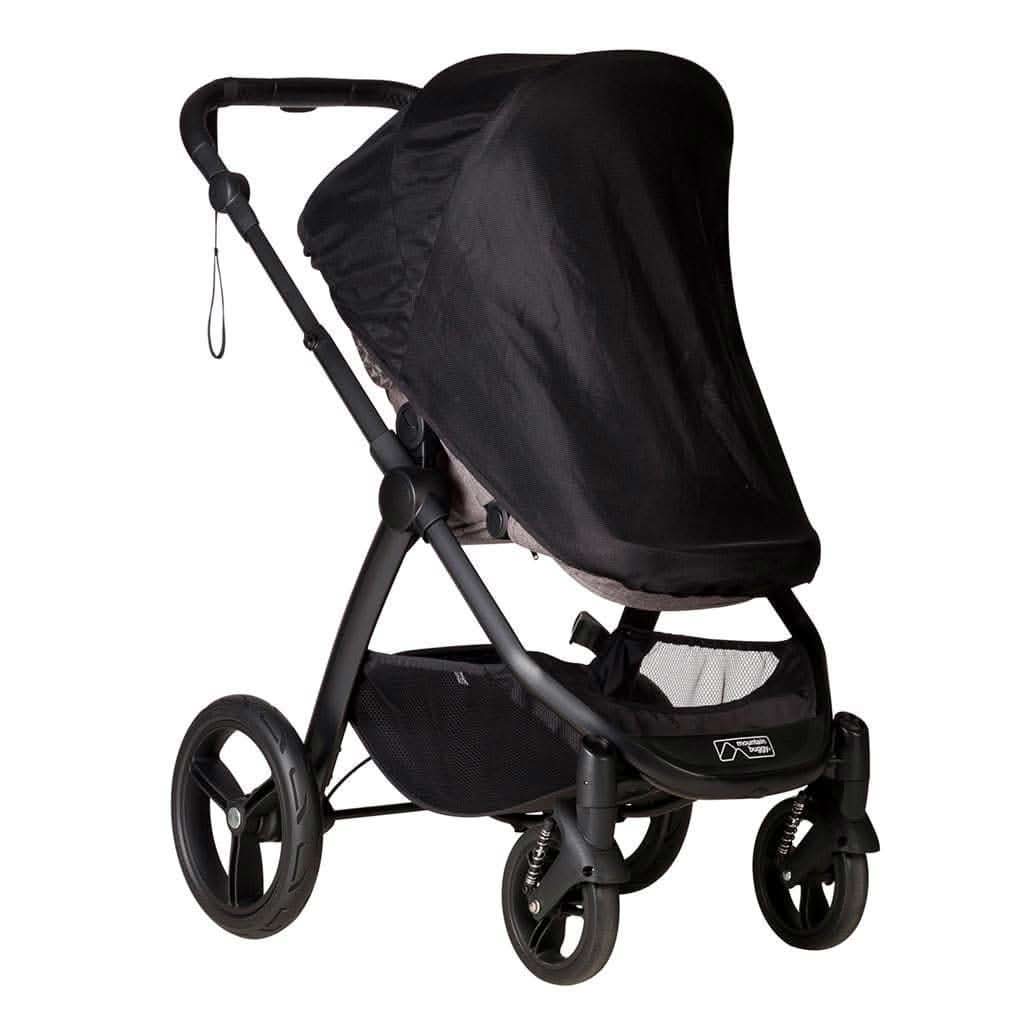 Mountain Buggy V2 Cosmopolitan and Promenade Mesh Cover-Stroller Accessories-Mountain Buggy-Black-ANB Baby Store