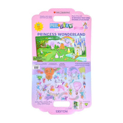 Mrs. Grossman's Princess Wonderland Peel & Play Kids Activity Set Reusable Vinyl, ANB BABY