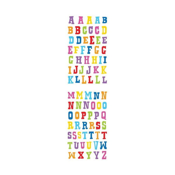 Mrs. Grossman's Strip of Block Alphabet Stickers