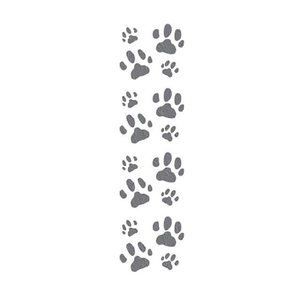 Mrs Grossmans Strip of Cat Paws Stickers