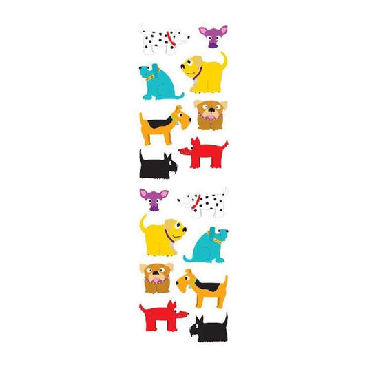 Mrs Grossmans Strip of Chubby Dogs Stickers - ANB Baby