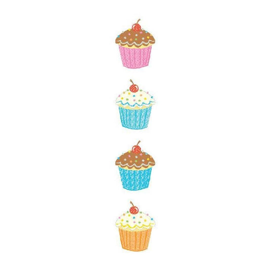 Mrs. Grossman's Strip of Delightful Cupcake Stickers - ANB Baby