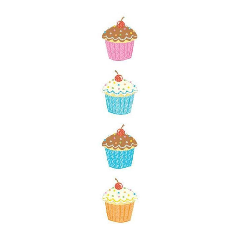 Mrs. Grossman's Strip of Delightful Cupcake Stickers - ANB Baby