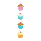 Mrs. Grossman's Strip of Delightful Cupcake Stickers - ANB Baby