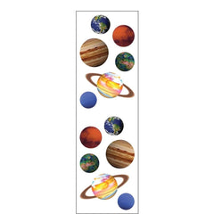 Mrs. Grossman's Strip of Planets Stickers, ANB BABY