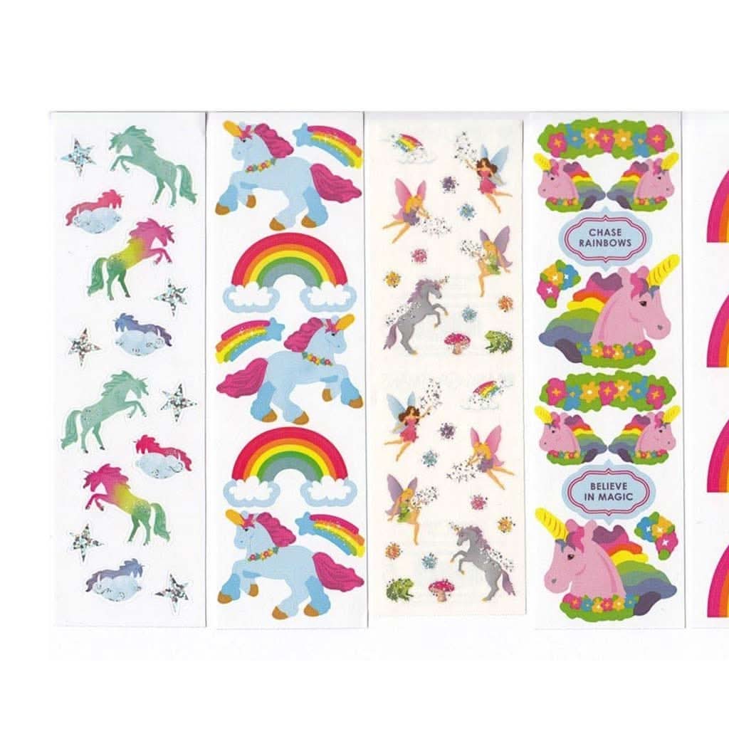 Mrs Grossman's Unicorns and Rainbows Super Sticker Pack-Puzzles & Games-Mrs. Grossman's-ANB Baby Store