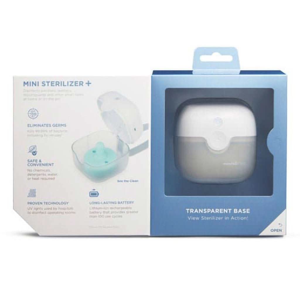 Munchkin 59S Mini Sterilizer Plus Portable UV Sanitizer with Rechargeable Battery, ANB BABY