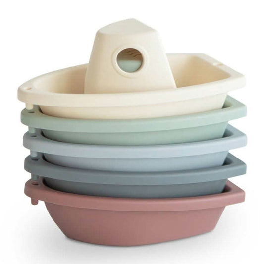Mushie Bath Boats, Original - ANB Baby