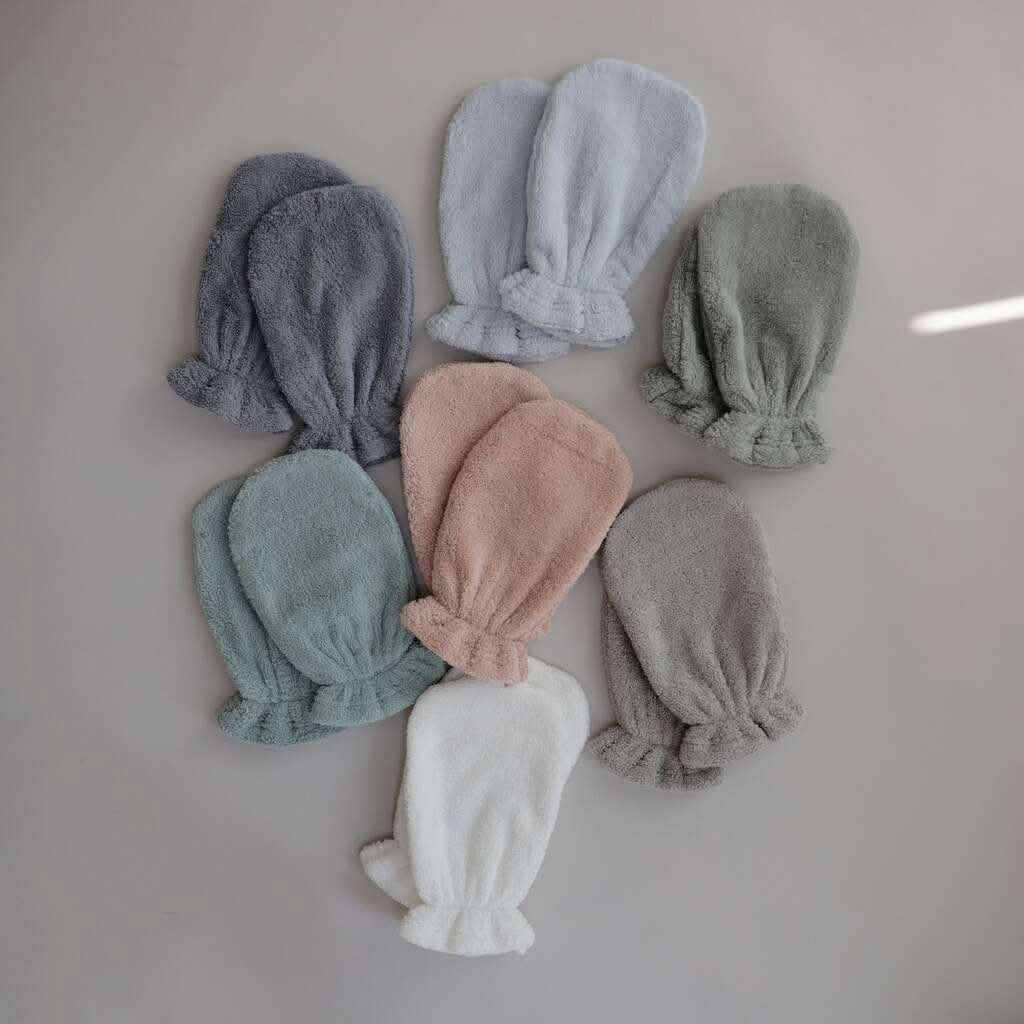 Mushie Bath Mitt 2 Pack, ANB BABY