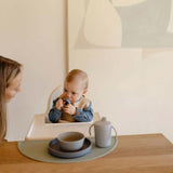 Mushie BPA - Free Non - Slip Silicone Placemat for Kids - ANB Baby
