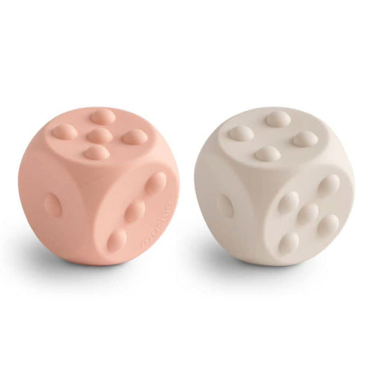 Mushie Dice Press Toy 2 Pack - ANB Baby