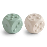 Mushie Dice Press Toy 2 Pack - ANB Baby