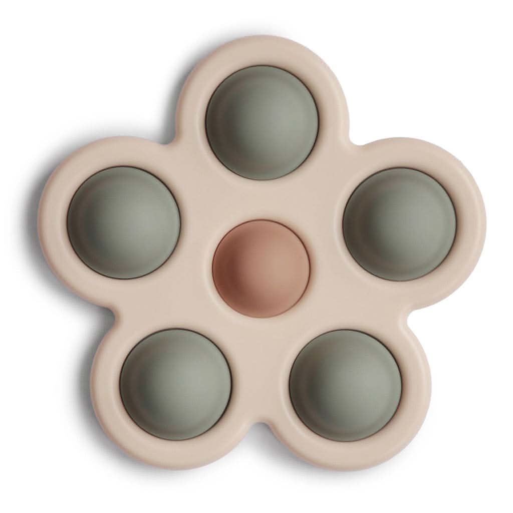 Mushie Flower Press Toy-Learning & S.T.E.M-Mushie-Dried Thyme-ANB Baby Store