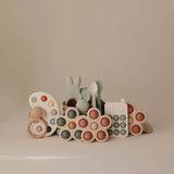Mushie Flower Press Toy - ANB Baby