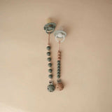 Mushie Luna Silicone Pacifier Clip, Blush - ANB Baby