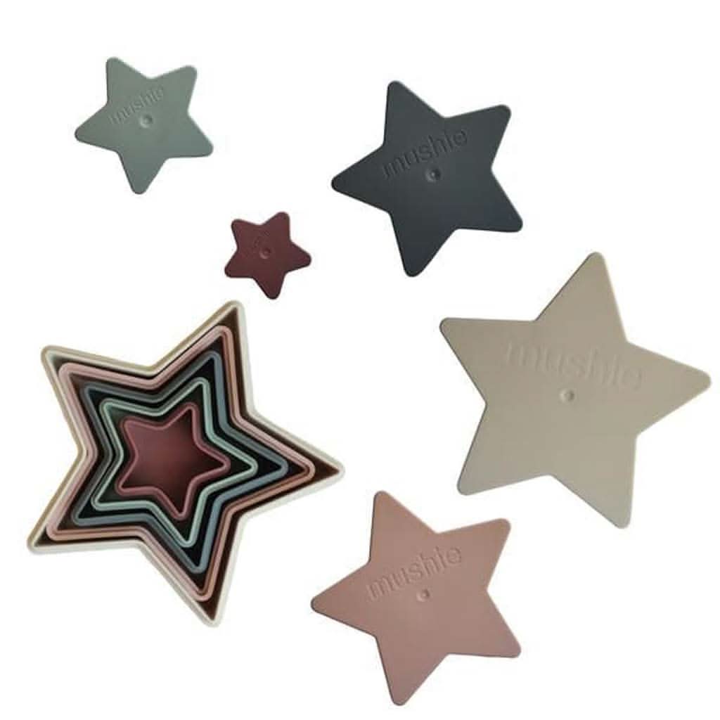 Mushie Nesting Stars Toy-Learning & S.T.E.M-Mushie-ANB Baby Store