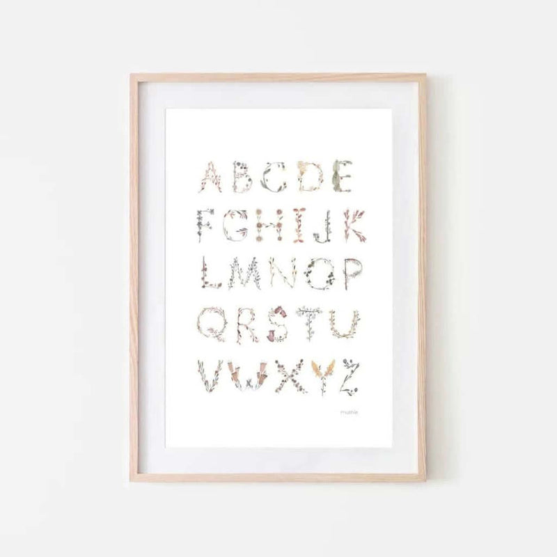 Mushie Posters 11 x 17, ANB BABY