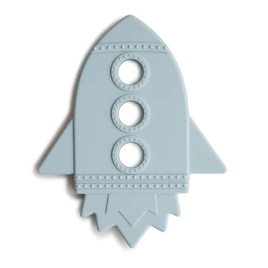 Mushie Rocket Teether, Cloud - ANB Baby