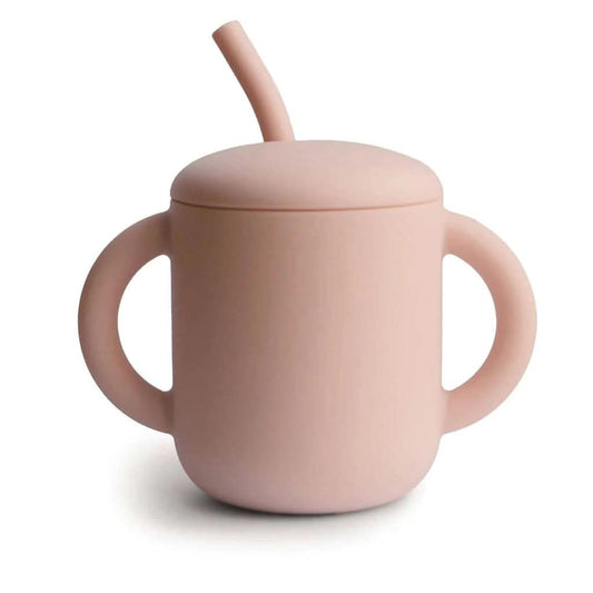 Mushie Silicone Training Cup and Straw - ANB Baby