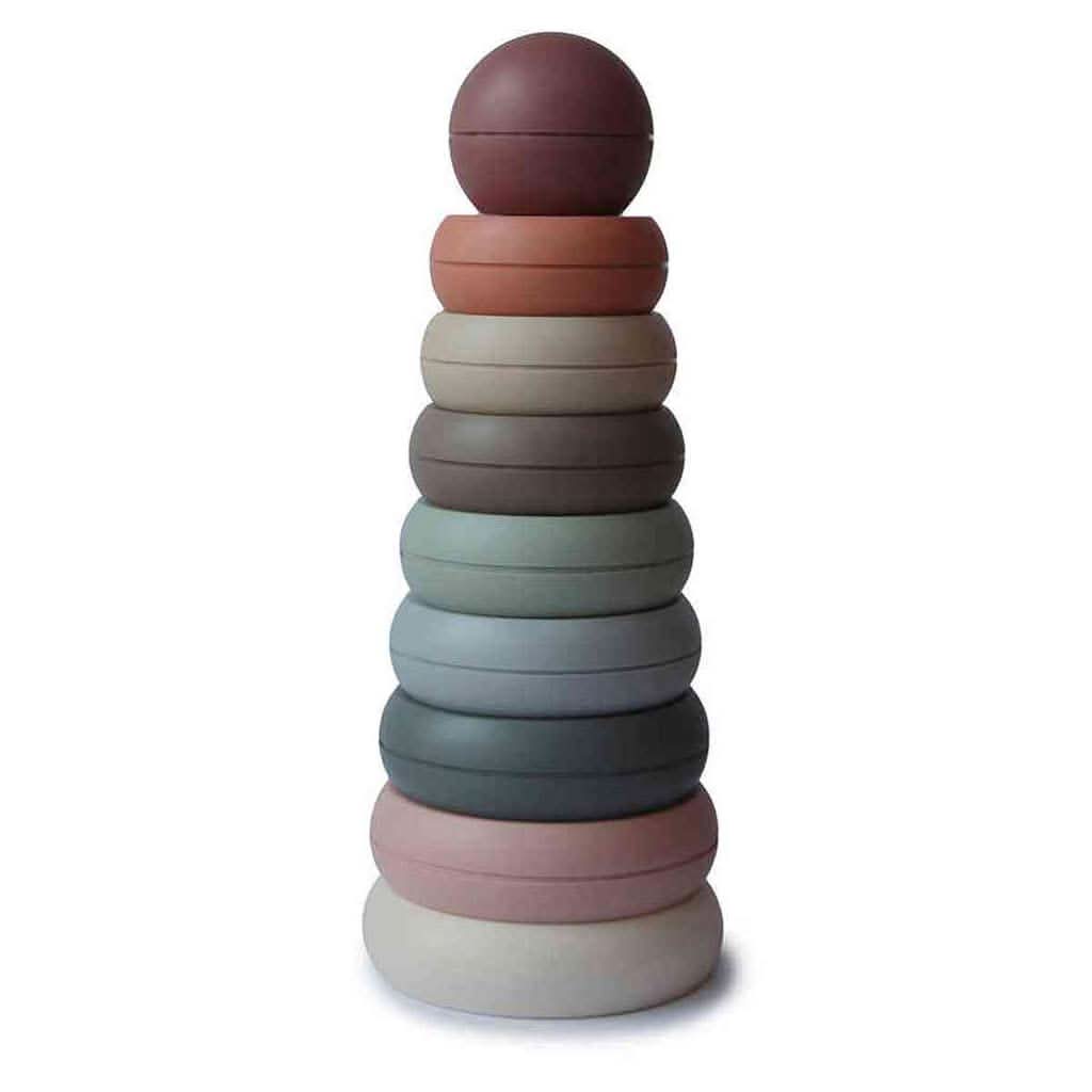 Mushie Stacking Rings Toy-Learning & S.T.E.M-Mushie-Original-ANB Baby Store