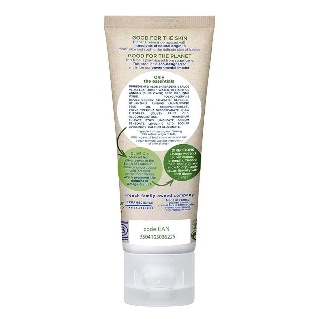 Mustela Diaper Cream with Olive Oil and Aloe 75 ml, ANB BABY