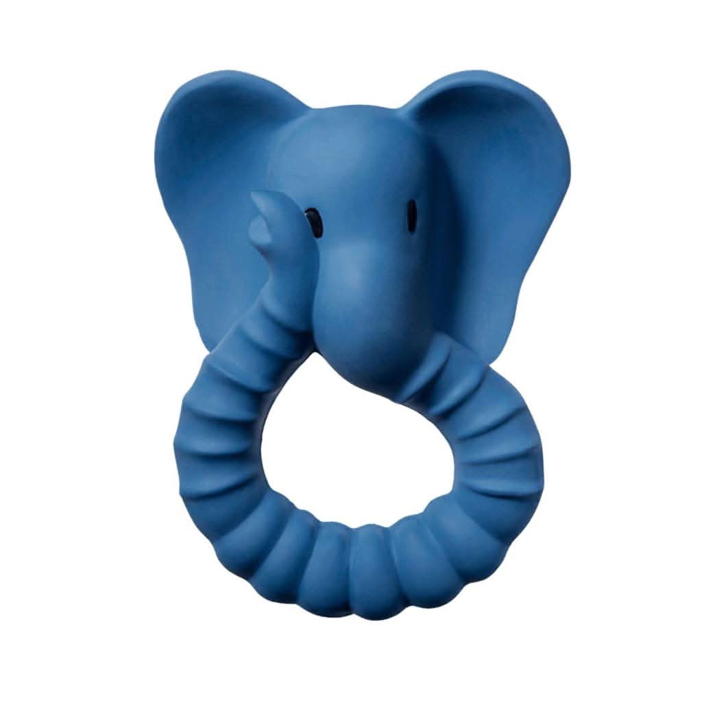 Natruba Elephant Teether, Blue-Teething Toys-Natruba-ANB Baby Store