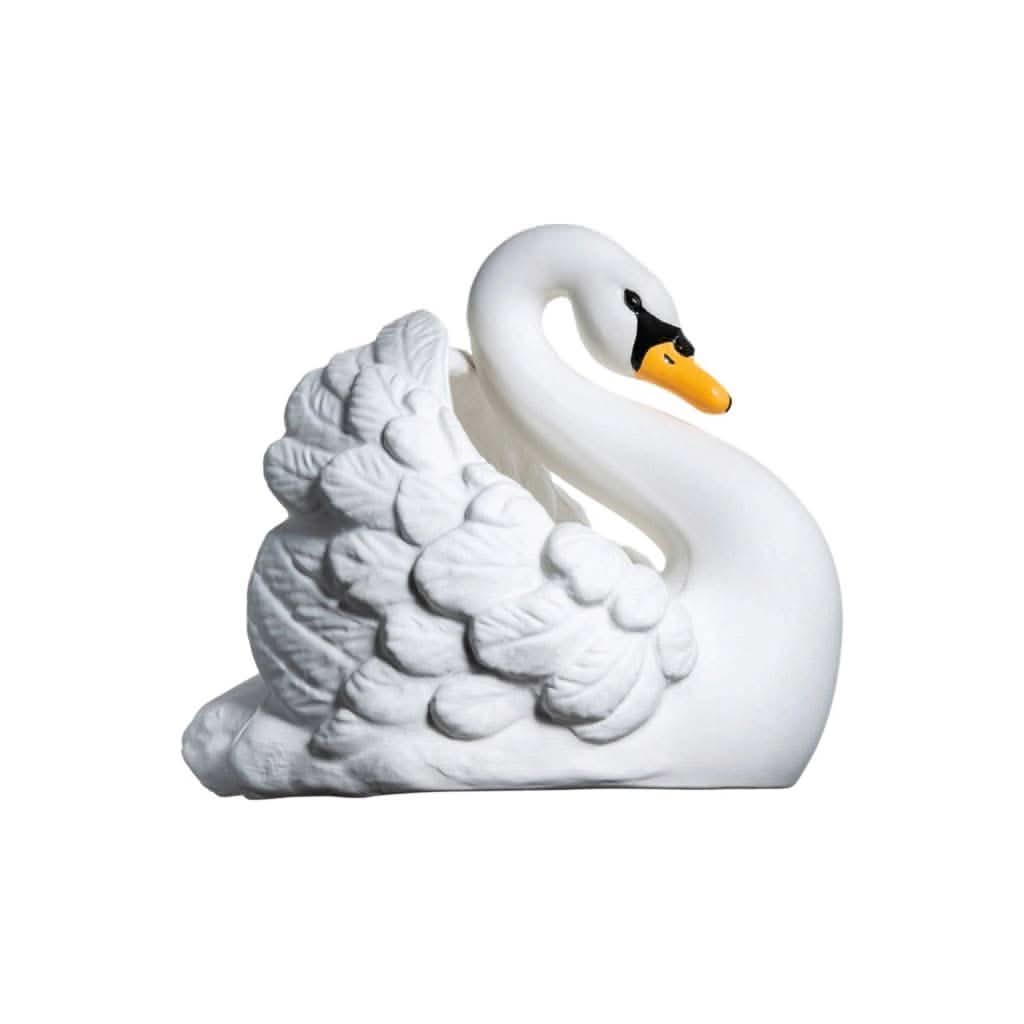 Natruba White Swan Bath Toy-Bath Tubs & Accessories-Natruba-Small-ANB Baby Store
