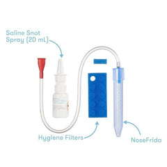 NOSEFRIDA The Snotsucker Saline Kit, ANB BABY