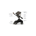 Nuna Demi Next Double Stroller + Rider Board + 2 Bassinets + 2 PIPA AIRE RX Travel System