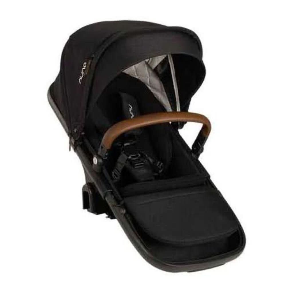 Nuna Demi Next Double Stroller + Rider Board + PIPA AIRE RX Travel System, Caviar, ANB BABY