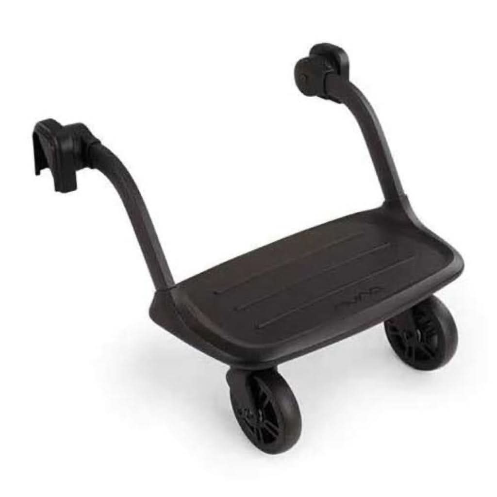 Nuna Demi Next Double Stroller + Rider Board + PIPA AIRE RX Travel System, Caviar, ANB BABY