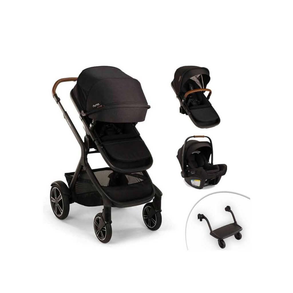 double stroller combo Nuna DEMI Next + PIPA Aire RX Travel System