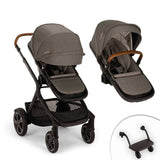 Nuna Demi Next Double Stroller + Rider Board - ANB Baby