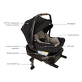 Nuna PIPA Aire Infant Car Seat With Base