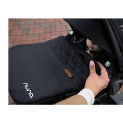 Nuna PIPA Lite RX Footmuff, Caviar, ANB BABY