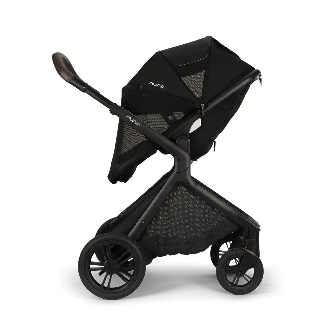 Nuna DEMI Icon Stroller, Caviar-Single Strollers-Nuna-ANB Baby Store