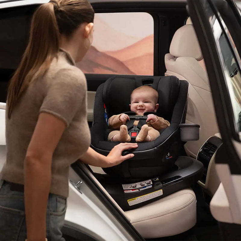 Nuna REVV Maxx Rotating Convertible Car Seat with Cupholder