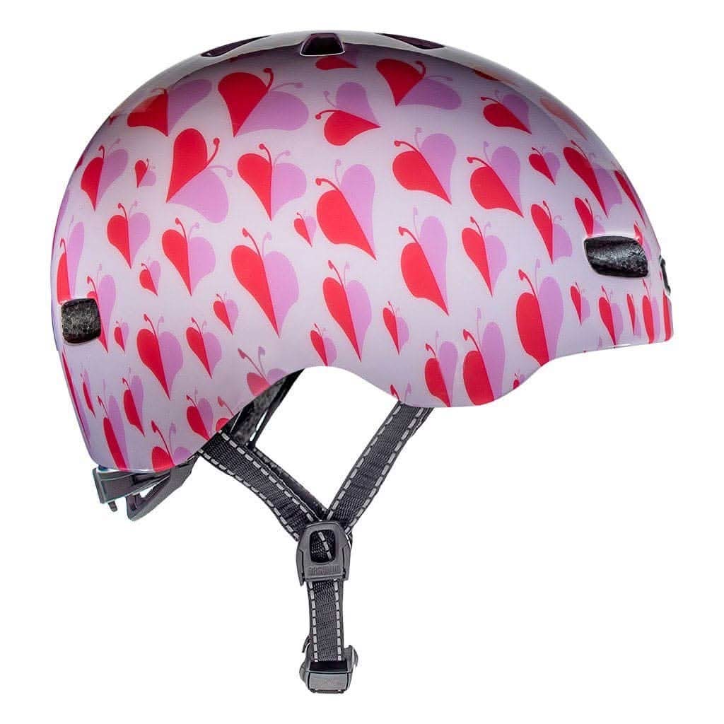 baby bike helmet nutcase Nutcase Little Nutty Love Bug Gloss MIPS Helmet, Toddler