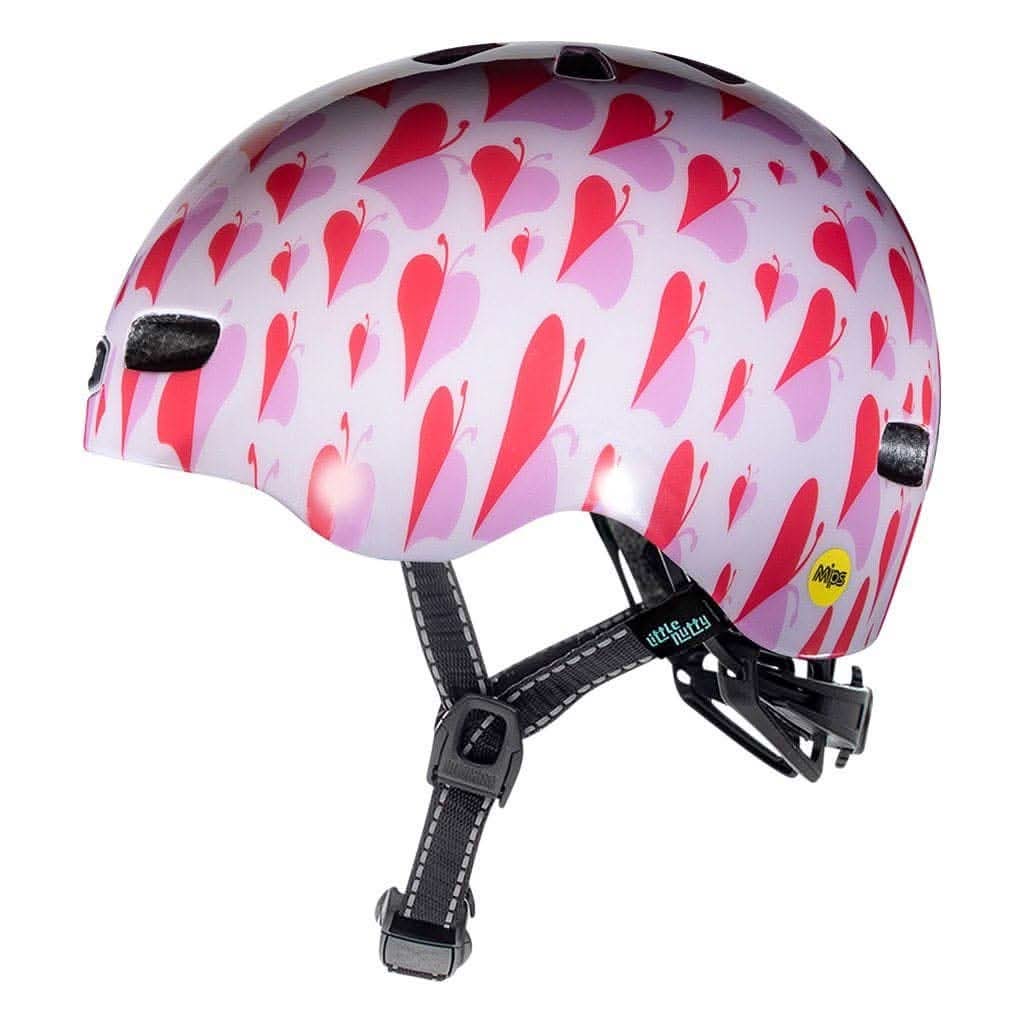 Nutcase Little Nutty Love Bug Gloss MIPS Helmet, Toddler, ANB BABY