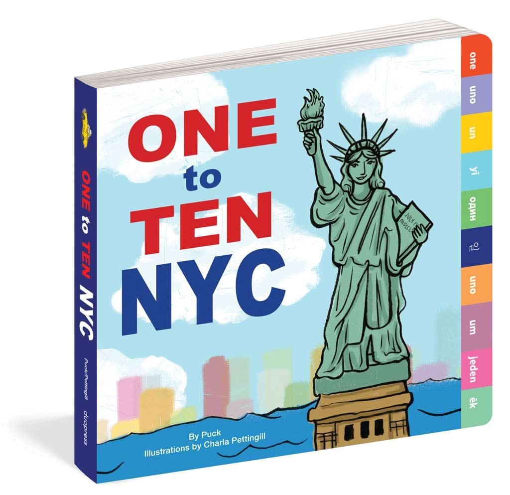 One to Ten NYC Hardcover-Learning & S.T.E.M-Duo Press-ANB Baby Store