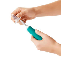 OXO Tot Bottle Brush With Bristled Cleaner, Teal, ANB BABY
